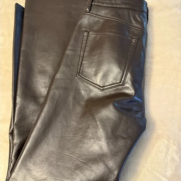 Recycled Leather Lilah Pant in Chocolate Torte CITIZENS OF HUMANITY - Picture 13 of 13